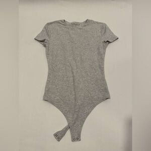 Abercrombie & Fitch Light Gray Bodysuit